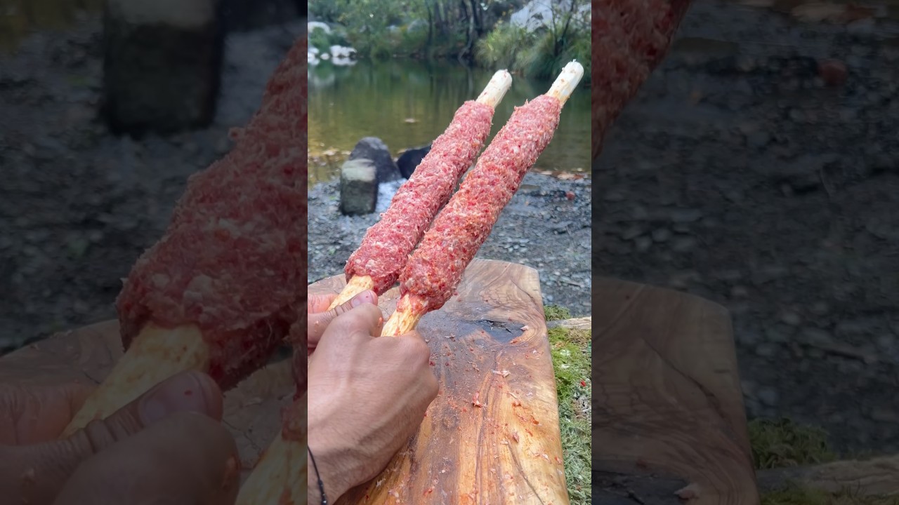 Doğada Kuzu Etinden Kebap ? | The Nature Lamb Kebab