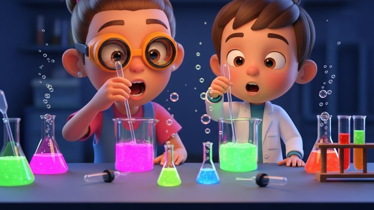 Little Scientist Lab Song for Kids | Science Song, Learning Fun, Nursery Rhymes & Baby Songs 🔬