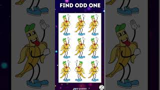 Find The Odd Banana Out