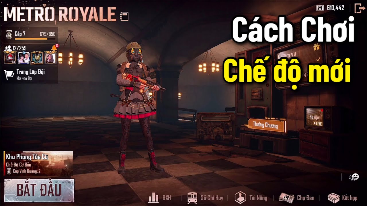 kung fu royale Update New PUBG Mobile | Review mode METRO ROYALE cách chơi mới - Dân Buôn Vũ Khí 🤣