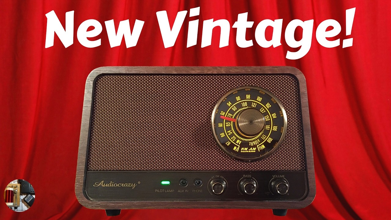 Todd's AudioCrazy Vintage AM FM BT AUX Table Top Radio Review