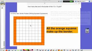 The Border Problem - Unit 4: Expressions