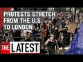 George Floyd protests: Demonstrations go global now stretching from the US to the UK | 7NEWS