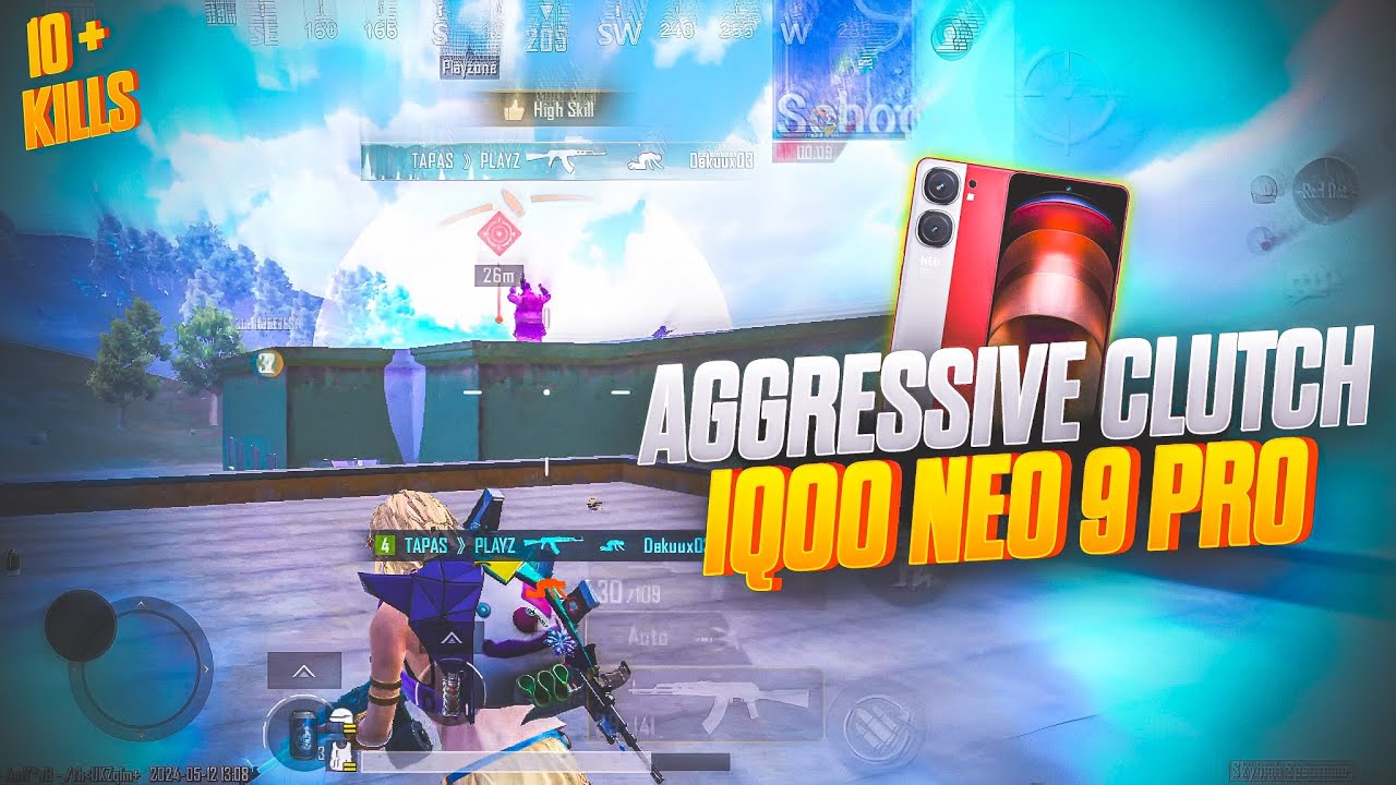 AGGRESSIVE CLUTCHES IN 3.1 UPDATE 💥 IQOO NEO 9 PRO SMOOTH + 90 FPS ...