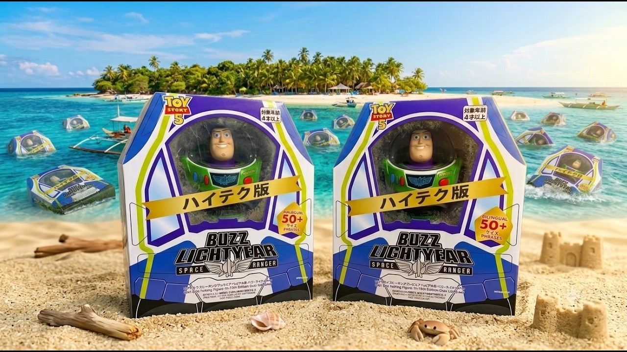 【実物大】バズ ヘッドパーツ レア度MAX A product review of the life-size Buzz Lightyear high-tech edition