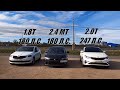 Спорили КТО БЫСТРЕЕ?? Мы ПОСТАВИЛИ ТОЧКУ!! Kia Optima GT 2.0T vs  Skoda Octavia A7 1.8 vs Lancer 2.4