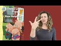 ASL Storytelling - The Three Little Pigs and the New Neighbor