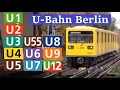 U-Bahn Berlin - alle Linien + U55 und U12 | BVG Berlin