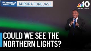 Boston's hot weather keeps going — and we may get an aurora sighting!