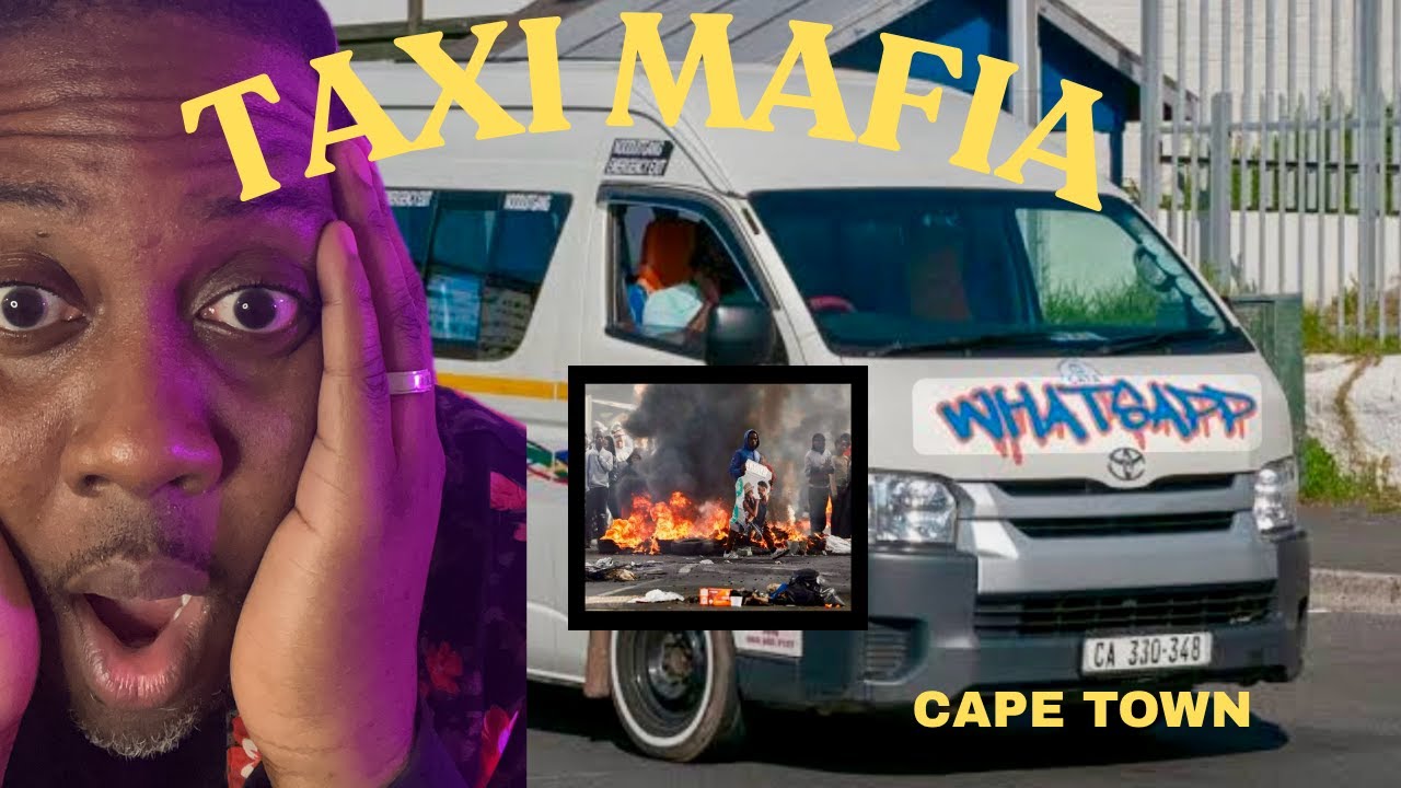 Такси-мафия Кейптауна управляет городом | Реакция афроамериканца на шокирующую реальность #реакция