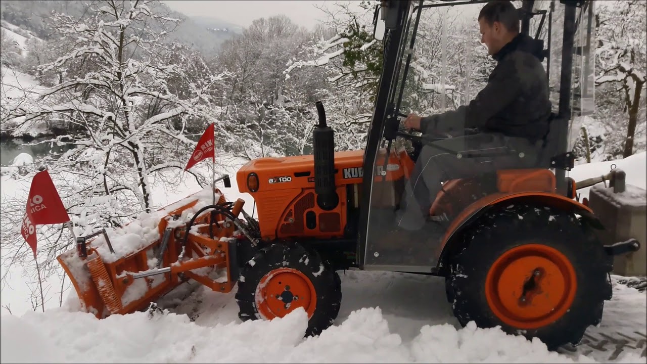 Pluženje 2018 - KUBOTA