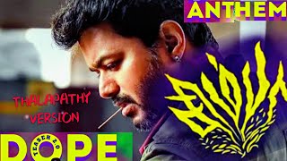 Dope Anthem |Thalapathy version | SIMBA | thalapathy smoking scene | whatsapp status link below