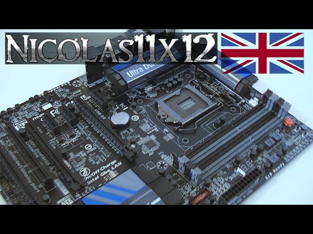 GIGABYTE GA-Z87X-UD3H Motherboard Review - YouTube