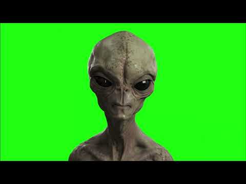 Green Screen Alien video effects