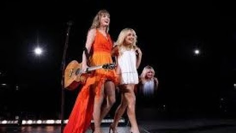 Taylor Swift & Sabrina Carpenter   Espresso x Is it over now  x Please Please Please AT NOLA N2