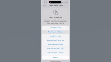 How to Reset Network Settings on iPhone ios18