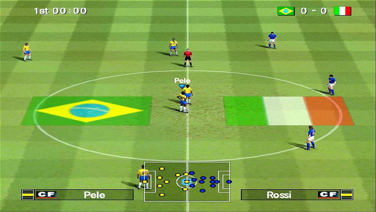 PES 6 — Бразилия против Италии | PS2