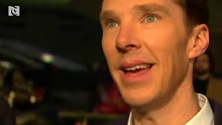 Cumberbatch saves the day for London deliveryman