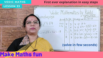 Advanced Vedic Maths| Vargamula (Part 6)| Square root of imperfect square by  Dvandvayoga Method