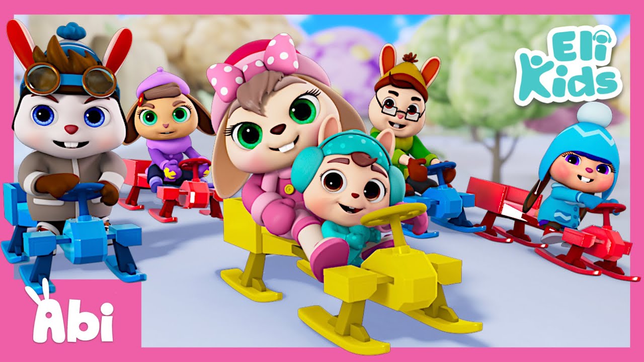 Snow Kart Ride Song +More | Eli Kids Songs & Nursery Rhymes