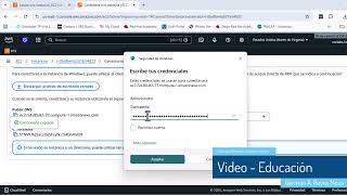 Conexión de Escritorio Remoto a Windows Server 2025