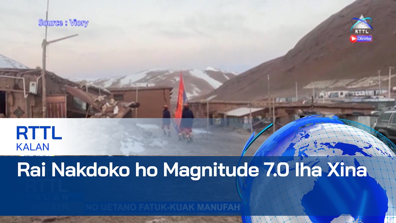 Rai Nakdoko ho Magnitude 7.0 Iha Xina