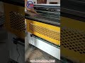 Semi-automatic V grooving machine #factory