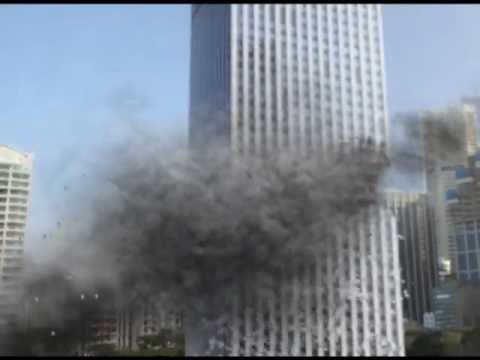 Meteor hits Skyscraper - HitFilm FX test