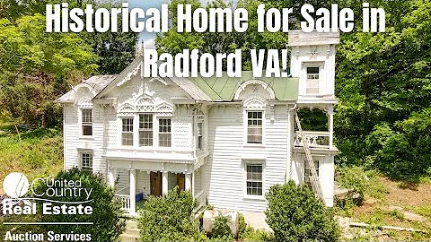 Historical Home for Sale in Radford VA!