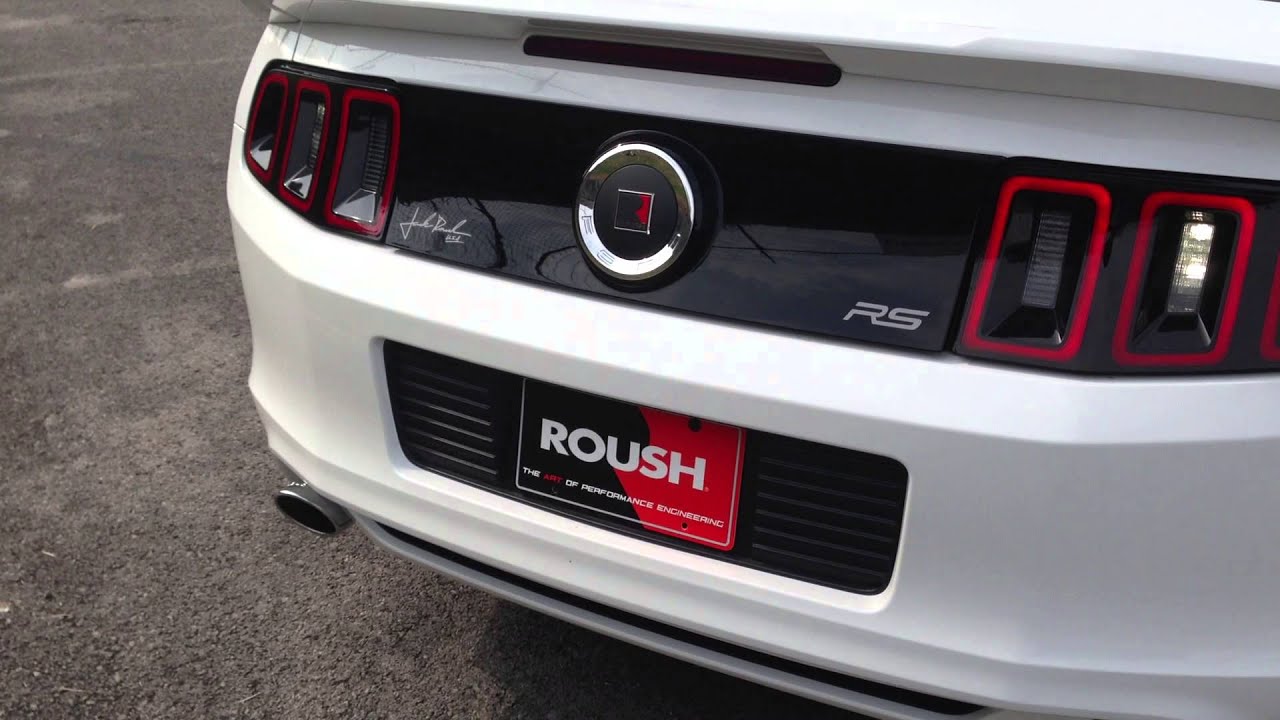 2014 WHITE MUSTANG ROUSH RS - FORD OF MURFREESBORO