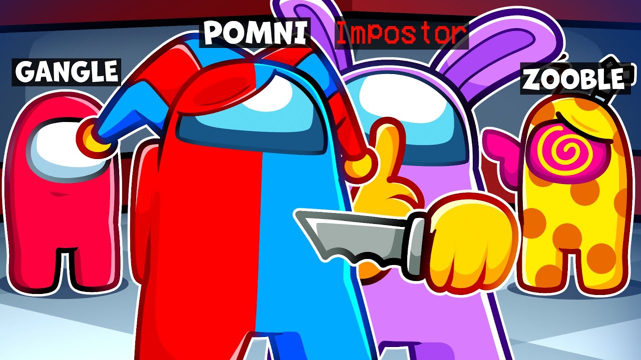 QUEM É O IMPOSTOR NO CIRCO DIGITAL? | Among Us 3D