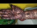 Stylish heart shape henna design ll Easy gulf mehndi design #henna #gulfmehndidesign #youtubeviral