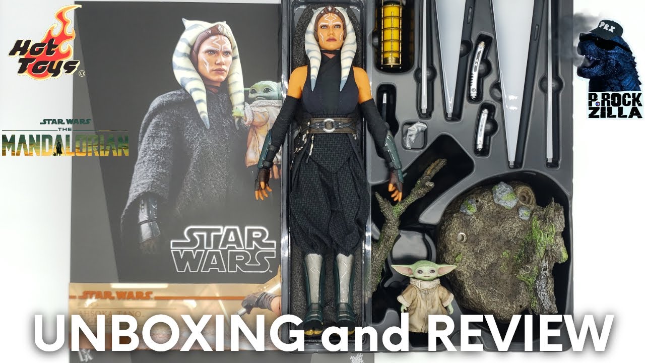 Hot Toys Star Wars Mandalorian DX21 - Ahsoka Tano 29cm & Grogu 6cm (1/6)