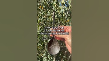 A 400 Year Old Spoon With An Interesting Addition