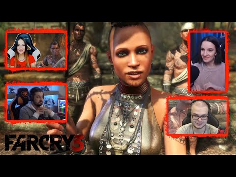 Реакция Летсплейщиков на Знакомство с Цитрой | Far Cry 3