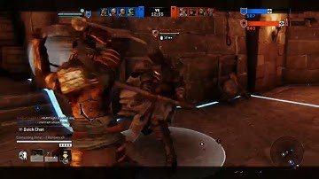 For honor - me going crazy for 2 minutes straight
