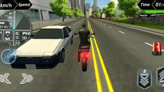Police Bike Racing Free Simulator Game Ride Powerful Chase Criminals Out Of City - Android Gameplay screenshot 3
