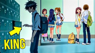 Loser Dated A Goddess And Gives Him A King Power But Hides It At School To Be Ordinary | Anime Recap screenshot 4