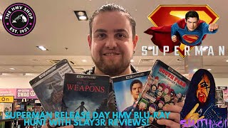 What a SUPER day to go Blu-ray hunting at HMVNorwich!! (Weapons and SLAY3R REVIEWS included)