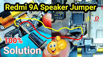Redmi 9A Speaker Jumper Redmi | 9A Speaker Not Work | Redmi 9A Speaker Problem | How To Fix Speaker