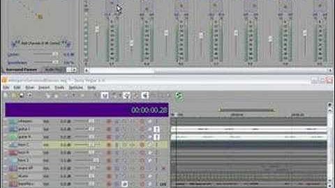 Sony Vegas Tutorial Part 67 - Surround Mixing