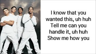B2K - Uh Huh (Lyrics)