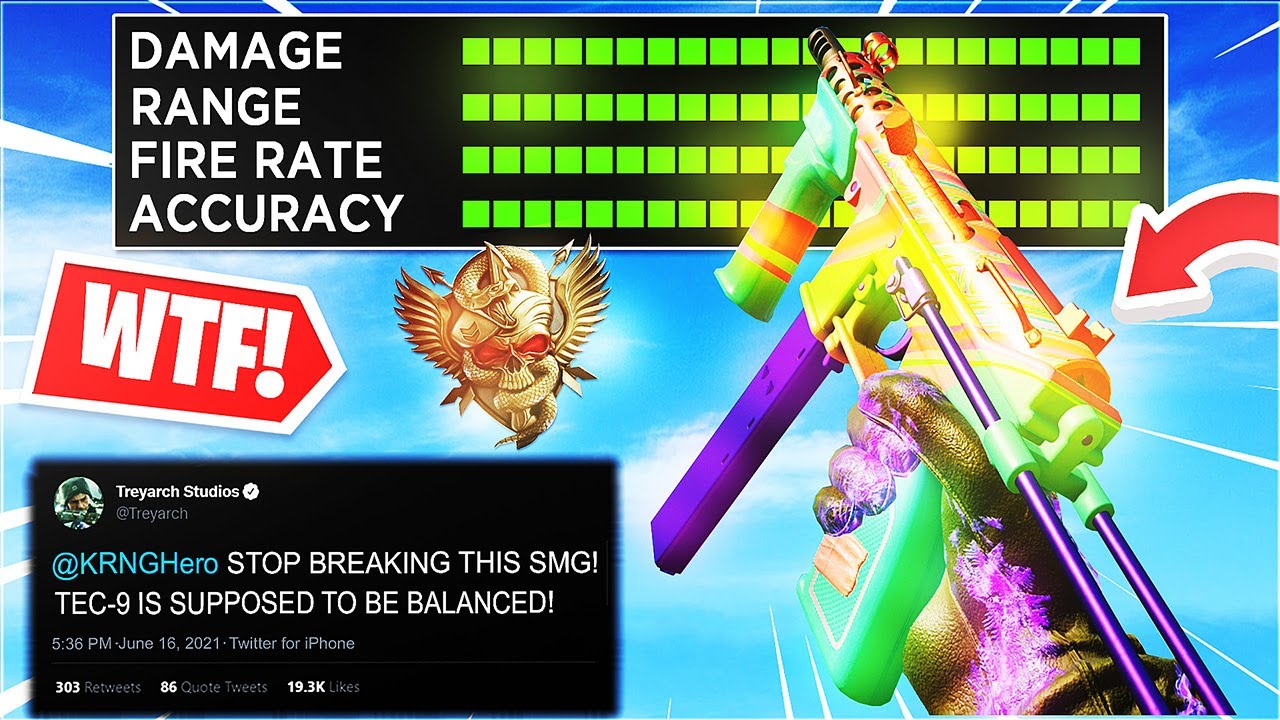 NEW SEASON 6 *UPDATED* TEC 9 is STILL GOD AFTER COLD WAR UPDATE 1.24 (Best TEC 9 Class Setup Loadout