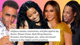 ‼️R⭕️C Nation CEO does VOODOO on Nicki Minaj! Jason Lee Nicki bias with Candace Owens. Rick Ross gf