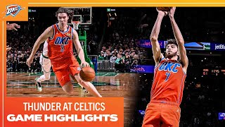 OKC Thunder at Boston Celtics | Game Highlights | April 3, 2024