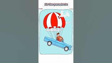 Fix the parachute ~ HideMyproof 😄 Android X ios #shorts