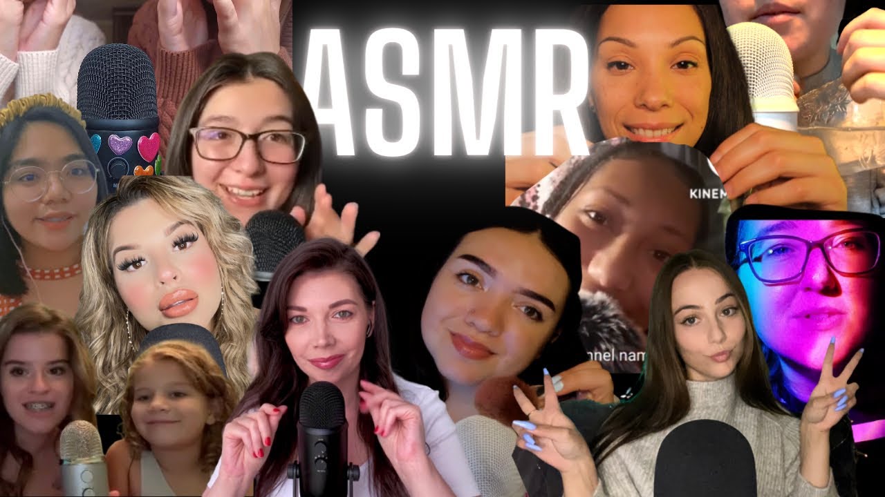 My ASMR friends try doing German trigger words & are amazing at it 🇩🇪🤍 (100% tingle guarantee!!!)