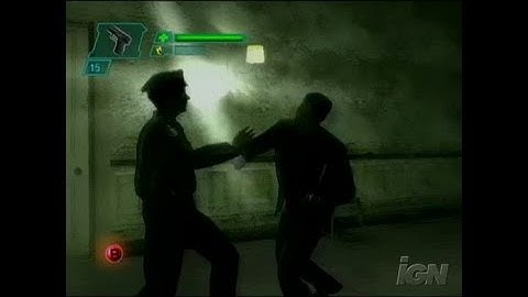 The Matrix: Path of Neo Xbox Gameplay - Beating Up Cops