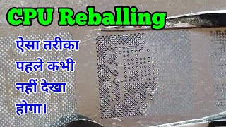 CPU Reballing | Complete Process with Details | New Method | Prime Telecom |