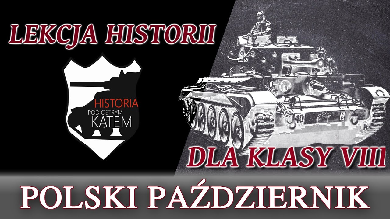 Polski październik - Lekcje historii pod ostrym kątem - Klasa 8 - YouTube